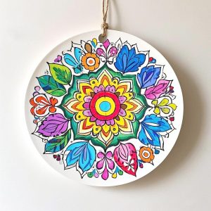 El Yapımı Dekoratif Tabak